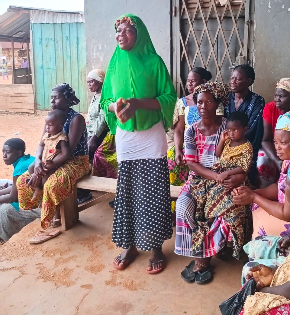 women farmers at Deikrom, GROW Project, WEDGE Africa